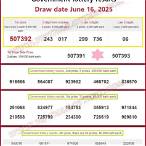 thai lottery results june 16 2022